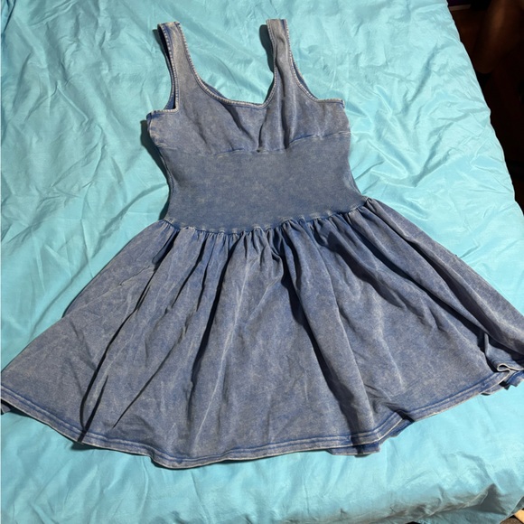 Hera Collection Blue Denim Tank Mini Dress - Picture 6 of 6
